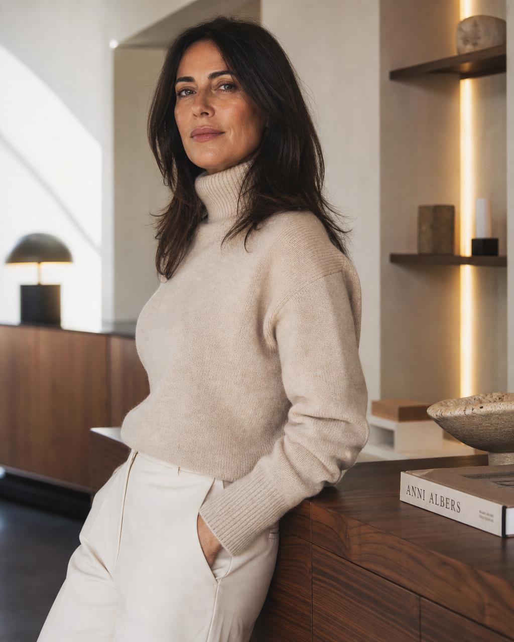 Ritratto professionale di Jacqueline Avelhaneda, Architect di Armonia Group