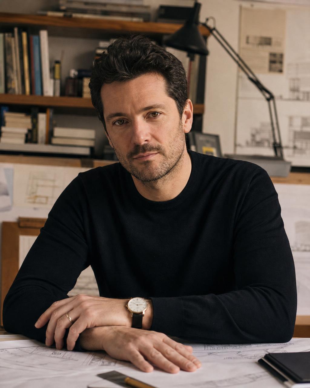Ritratto professionale di Bruno Baù, CEO di Armonia Group